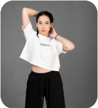 Stylish crop top | Boondocks Bamboo Clothing brand